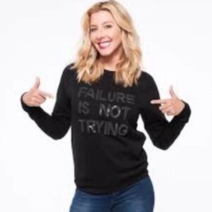 BOW & DRAPE + SPANX SEQUINS PULLOVER SWEATER